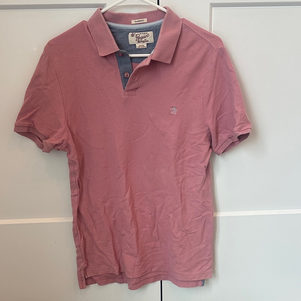 Original Penguin Dusty Rose Polo Shirt